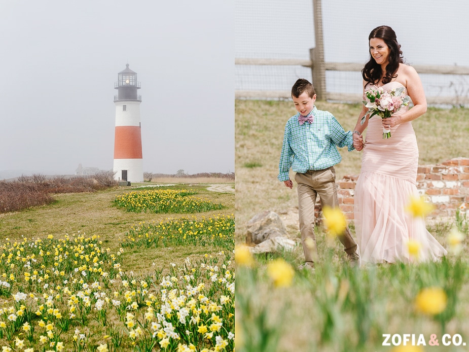 Nantucket Wedding at Sankaty Lighthouse and Cisco Brewery