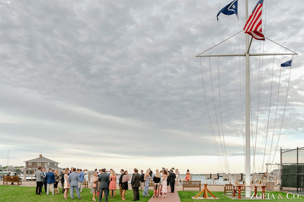 Nantucket Yacht Club Wedding by Zofia & Co. Photography