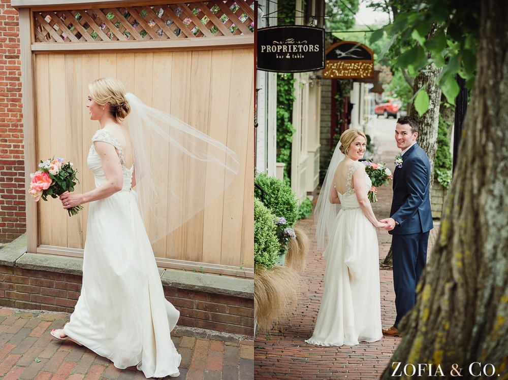 Nantucket Wedding by Zofia & Co. Photography at St Mary's and White Elephant Hotel