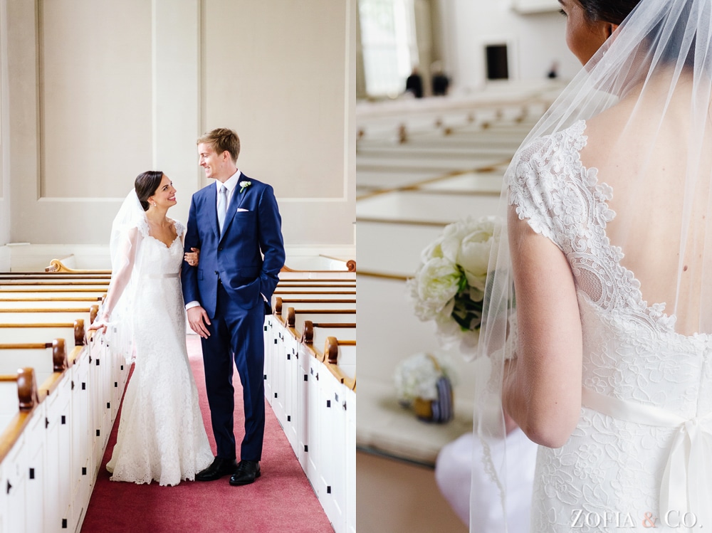Nantucket Wedding Photography at the Nantucket Yacht Club and First Congregational Church by Mark at Zofia & Co.