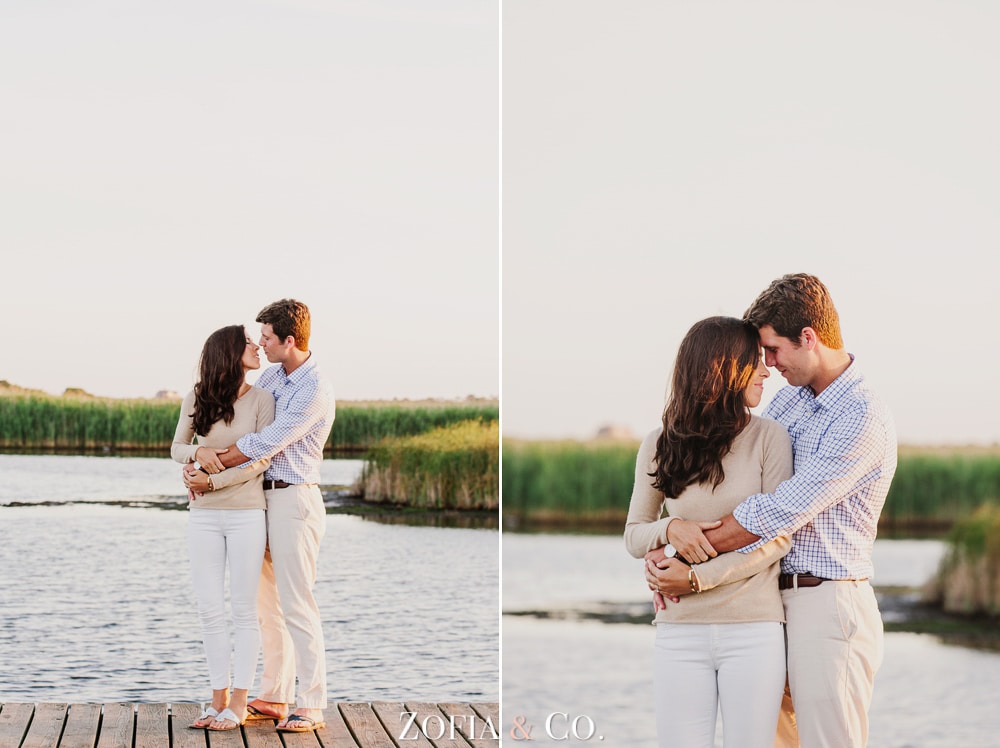Nantucket engagement session by Zofia & Co.