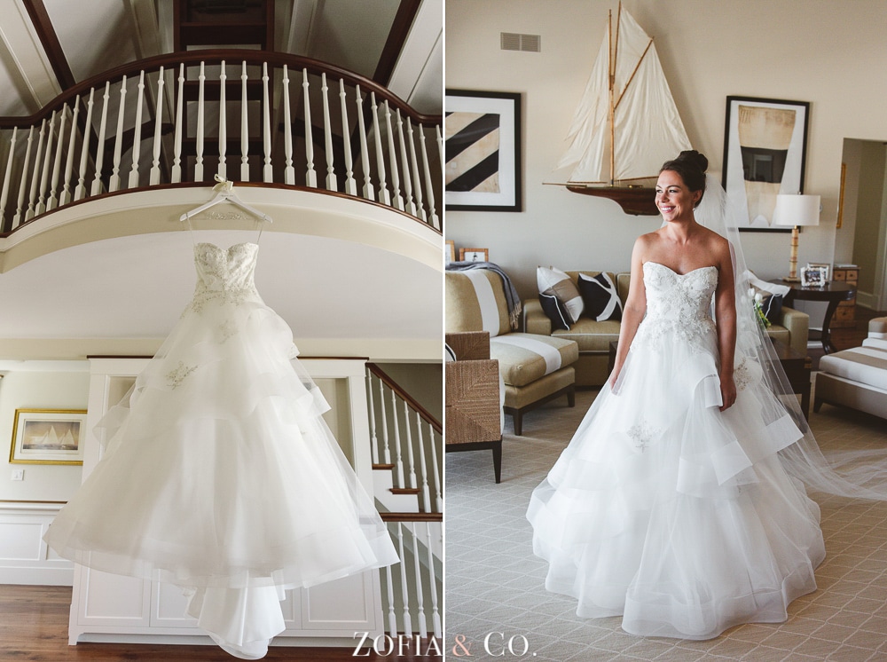St Marys Church and Great Harbor Yacht Club Nantucket wedding by Zofia and Co. Photography 01