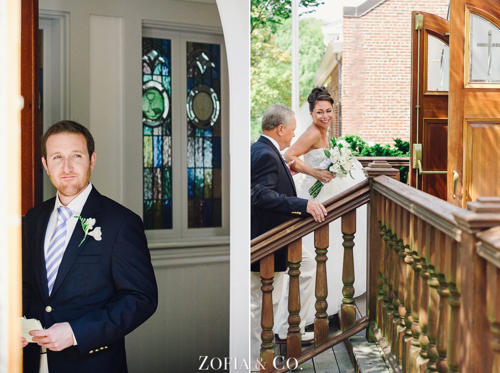 St Marys Church and Great Harbor Yacht Club Nantucket wedding by Zofia and Co. Photography 09
