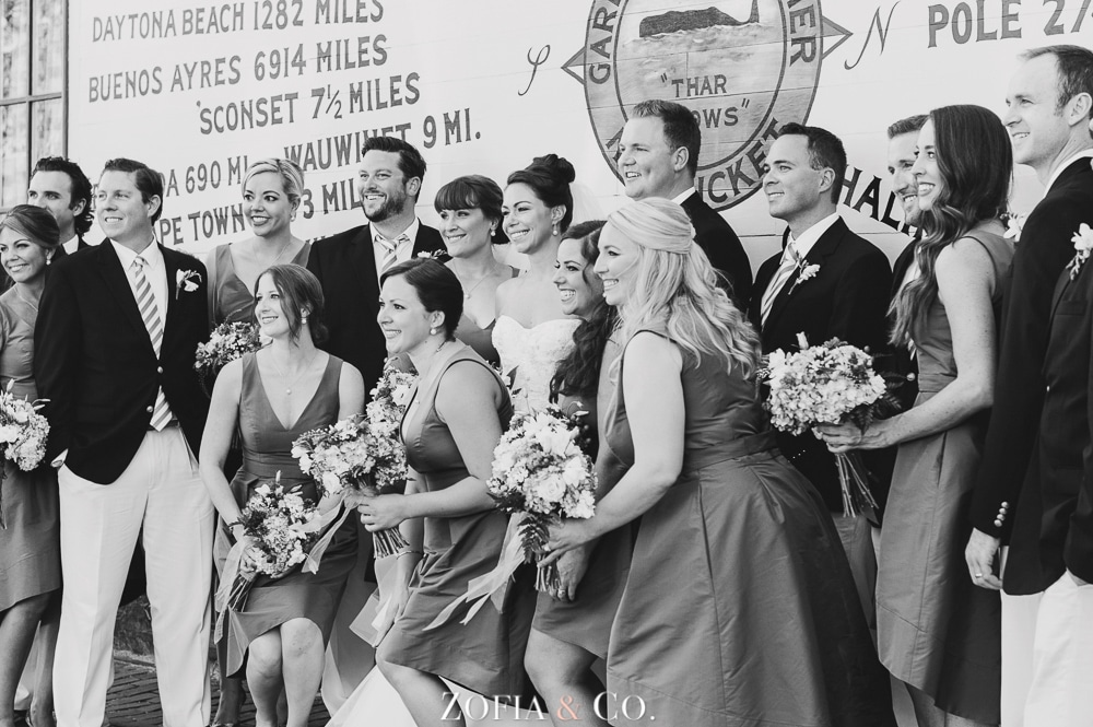 St Marys Church and Great Harbor Yacht Club Nantucket wedding by Zofia and Co. Photography 24