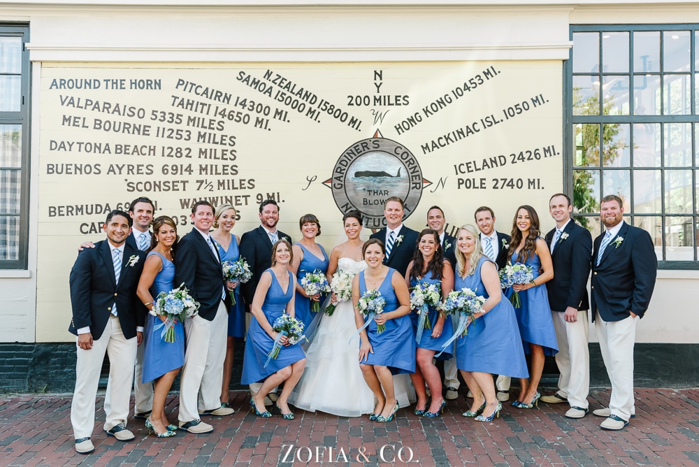 St Marys Church and Great Harbor Yacht Club Nantucket wedding by Zofia and Co. Photography 25