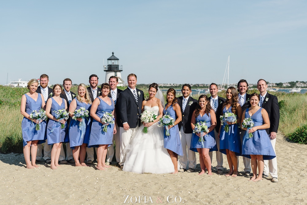 St Marys Church and Great Harbor Yacht Club Nantucket wedding by Zofia and Co. Photography 32