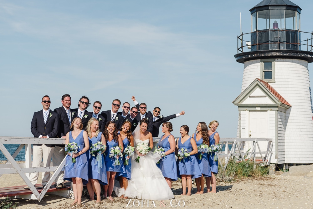 St Marys Church and Great Harbor Yacht Club Nantucket wedding by Zofia and Co. Photography 36