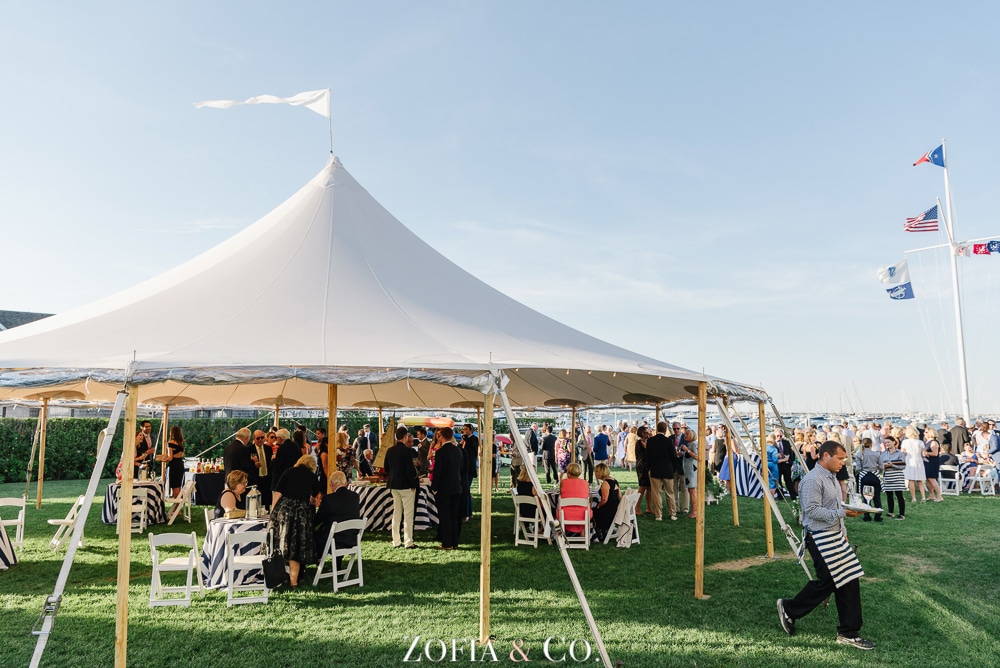 St Marys Church and Great Harbor Yacht Club Nantucket wedding by Zofia and Co. Photography 42