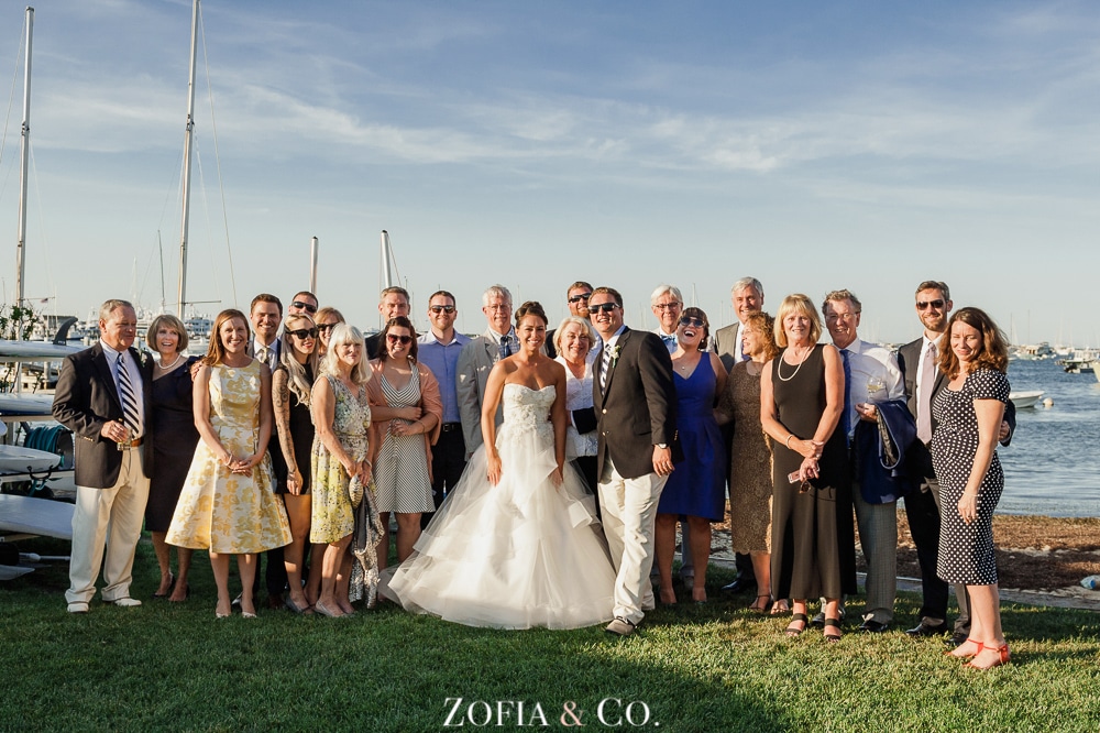 St Marys Church and Great Harbor Yacht Club Nantucket wedding by Zofia and Co. Photography 44