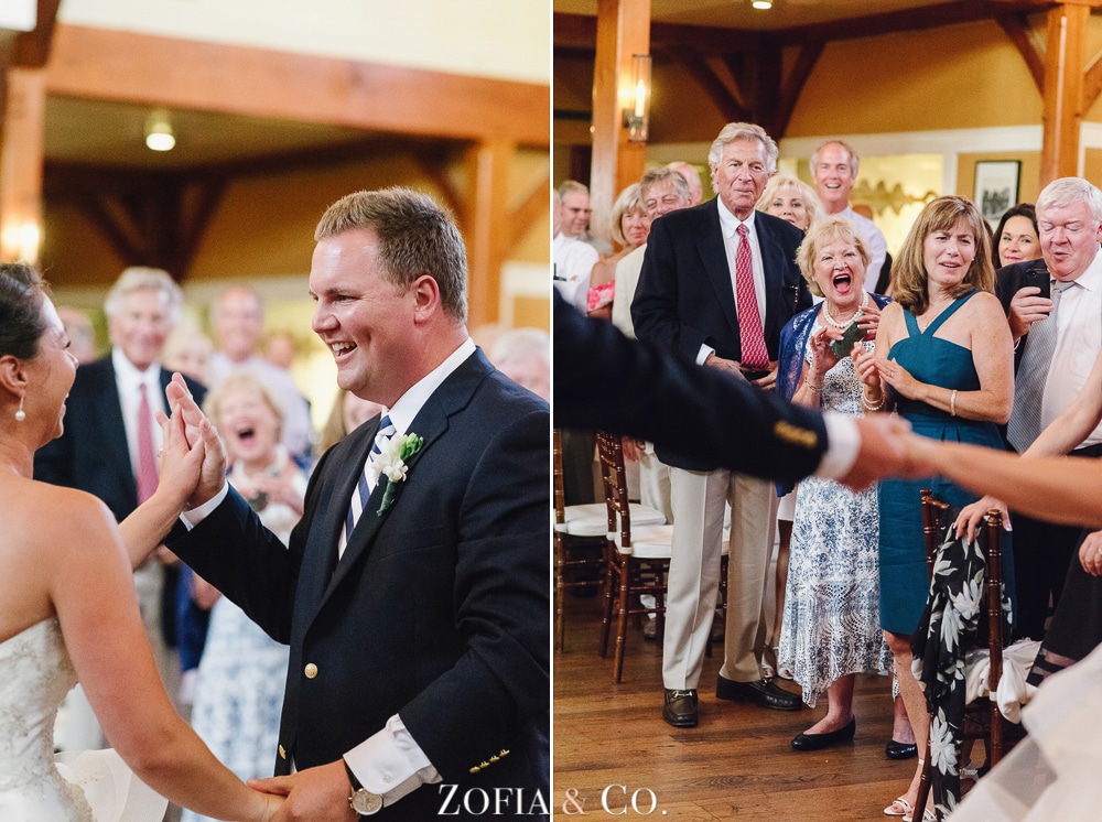 St Marys Church and Great Harbor Yacht Club Nantucket wedding by Zofia and Co. Photography 55