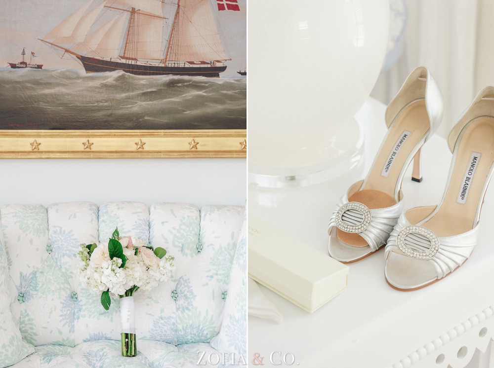 Nantucket wedding at St Mary's Church and White Elephant Hotel by Zofia and Co.