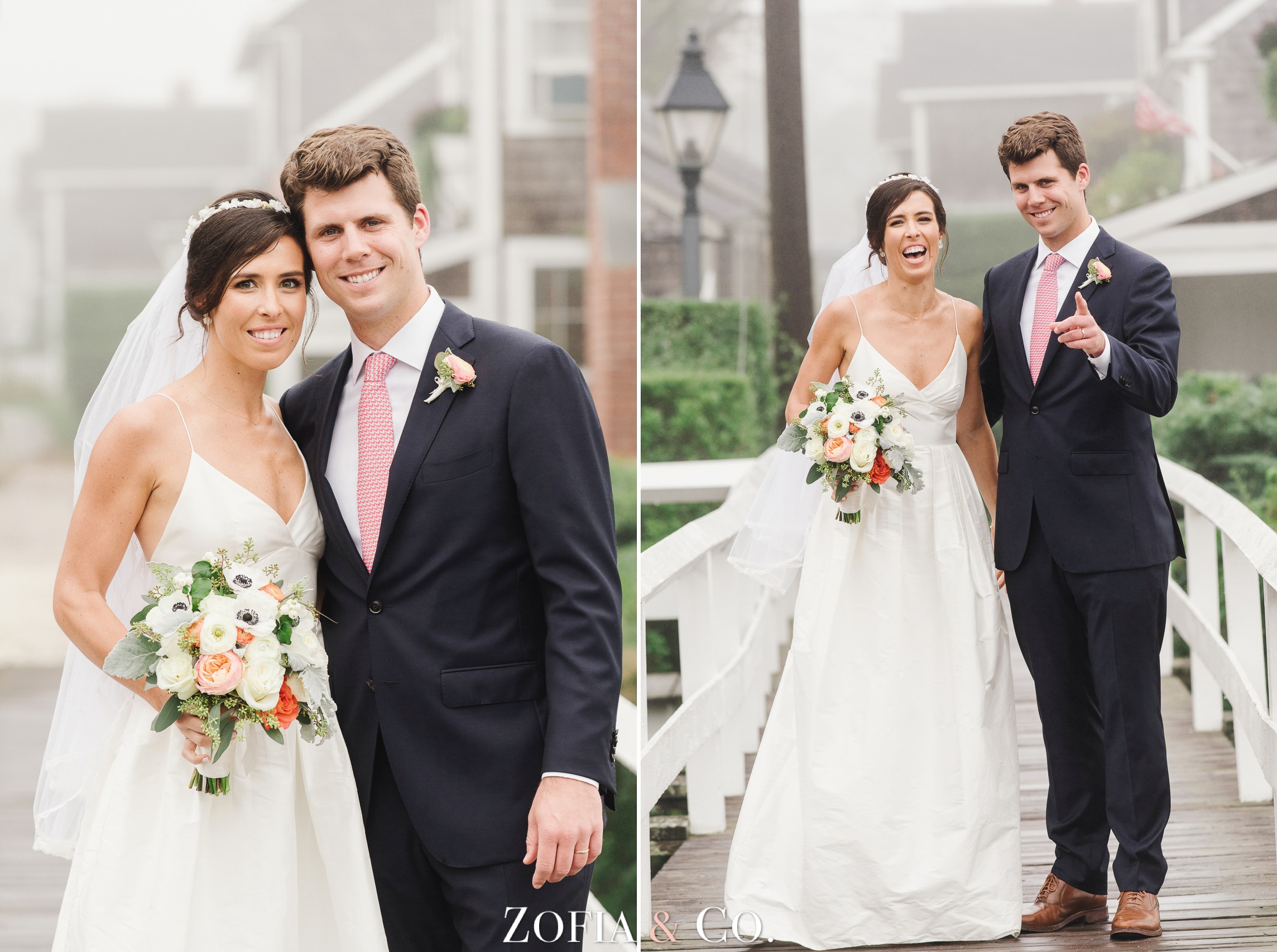 Nantucket wedding at Sconset Chapel and Sankaty Head Golf Club by Zofia and Co.